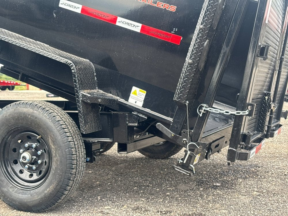 16' HZ7 GN Dump 48" Sides - 7K Axles - Gooseneck Dump/Dump Trailers - Stryker Dealership Group