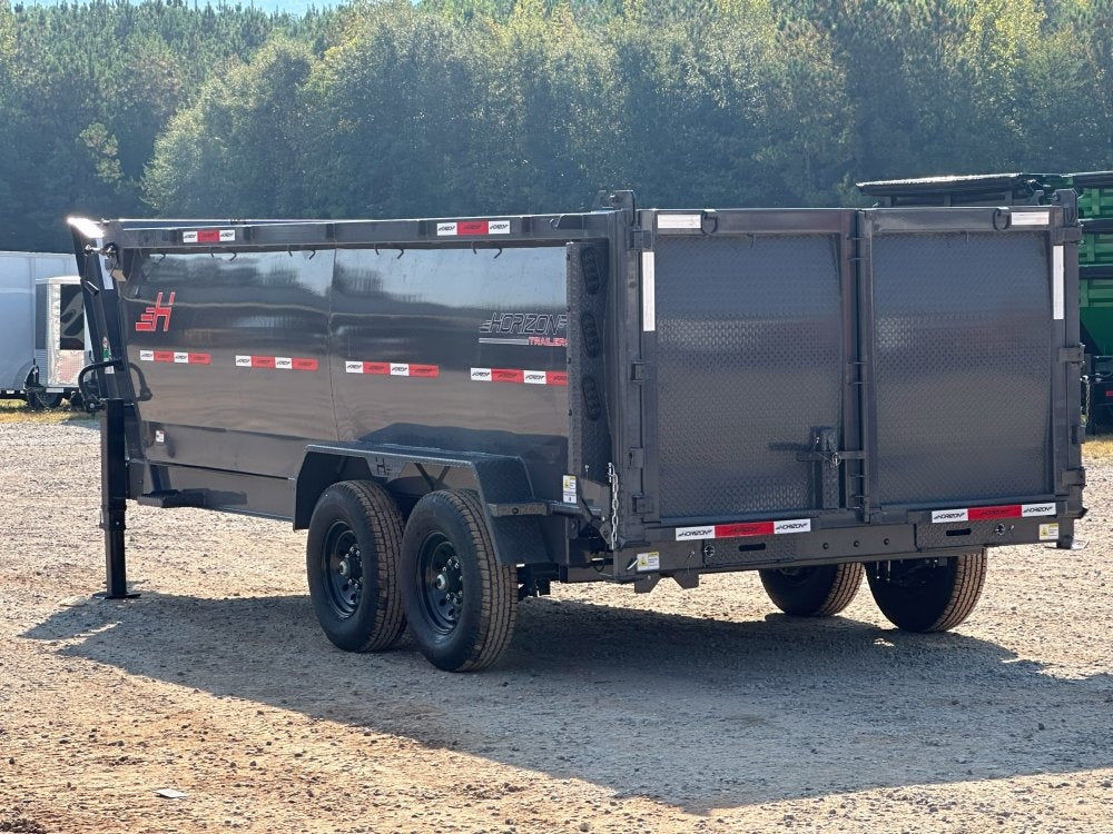 16' HZ7 GN Dump 48" Sides - 7K Axles - DT3 Professional/Dump Trailers - Stryker Dealership Group