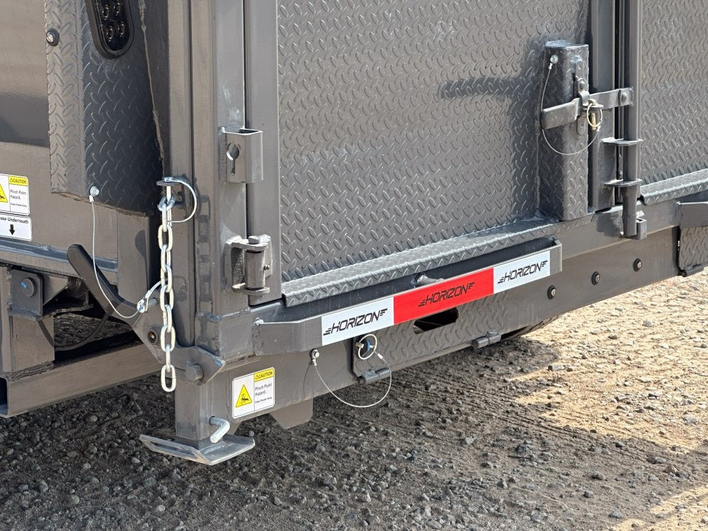 16' HZ7 GN Dump 48" Sides - 8K Axles - DT3 Professional/Dump Trailers - Stryker Dealership Group