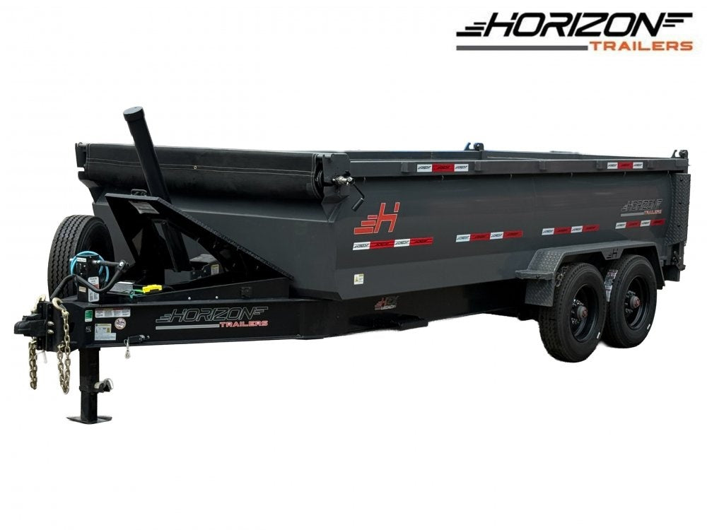 16' HZX BP Dump Trailer 10K Axles 3' High Sides - Dump Trailers/Dump Trailers - Stryker Dealership Group