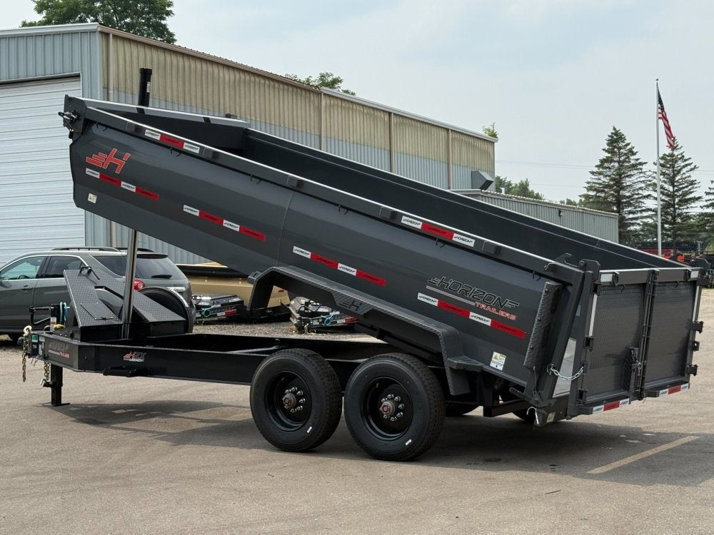16' HZX BP Dump Trailer 10K Axles 3' High Sides - DT4 Heavy Duty/Dump Trailers - Stryker Dealership Group