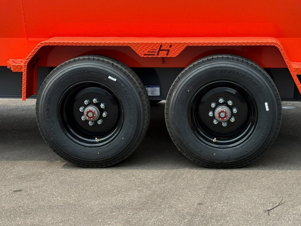 16' HZX BP Dump Trailer 10K Axles 4' High Sides - DT4 Heavy Duty/Dump Trailers - Stryker Dealership Group