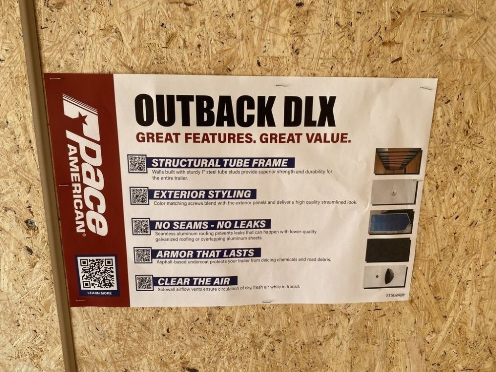 16' Outback DLX Enclosed Cargo Trailer - Enclosed - Stryker Dealership Group