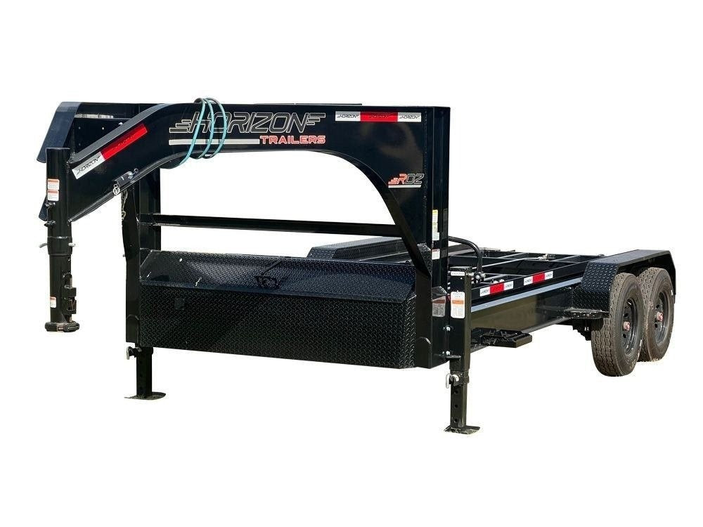 16' RDZ GN Roll Off Base 2 - 8k Axles - 16' Gooseneck/Roll Off Base Trailer - Stryker Dealership Group