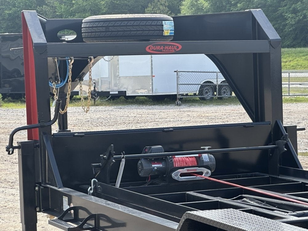 16' RKO GN Roll Off Base Trailer (2) 7K Axles, Winch - RO 16' Gooseneck/Roll Off Base Trailer - Stryker Dealership Group