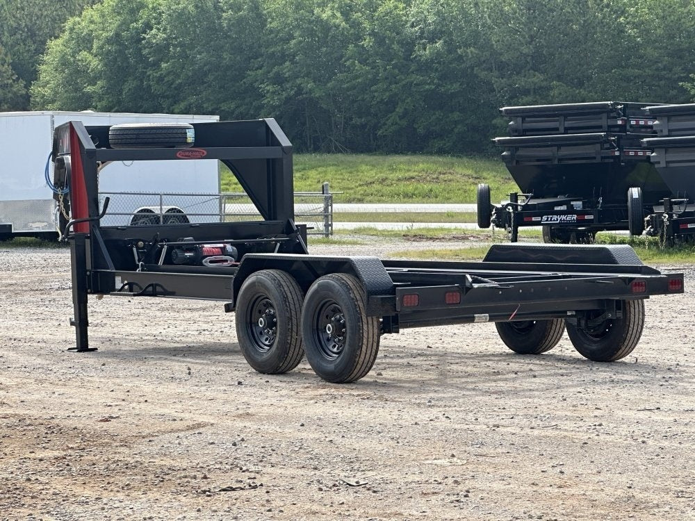 16' RKO GN Roll Off Base Trailer (2) 7K Axles, Winch - RO 16' Gooseneck/Roll Off Base Trailer - Stryker Dealership Group