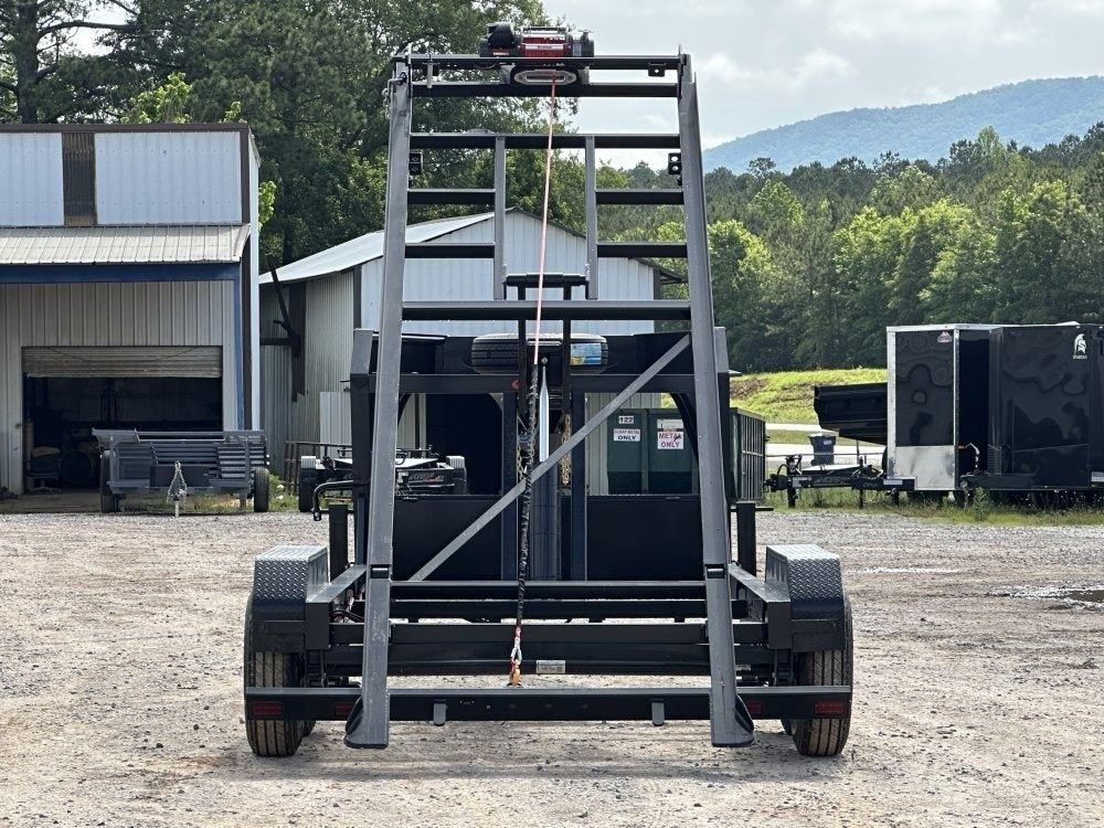 16' RKO GN Roll Off Base Trailer (2) 7K Axles, Winch - RO 16' Gooseneck/Roll Off Base Trailer - Stryker Dealership Group