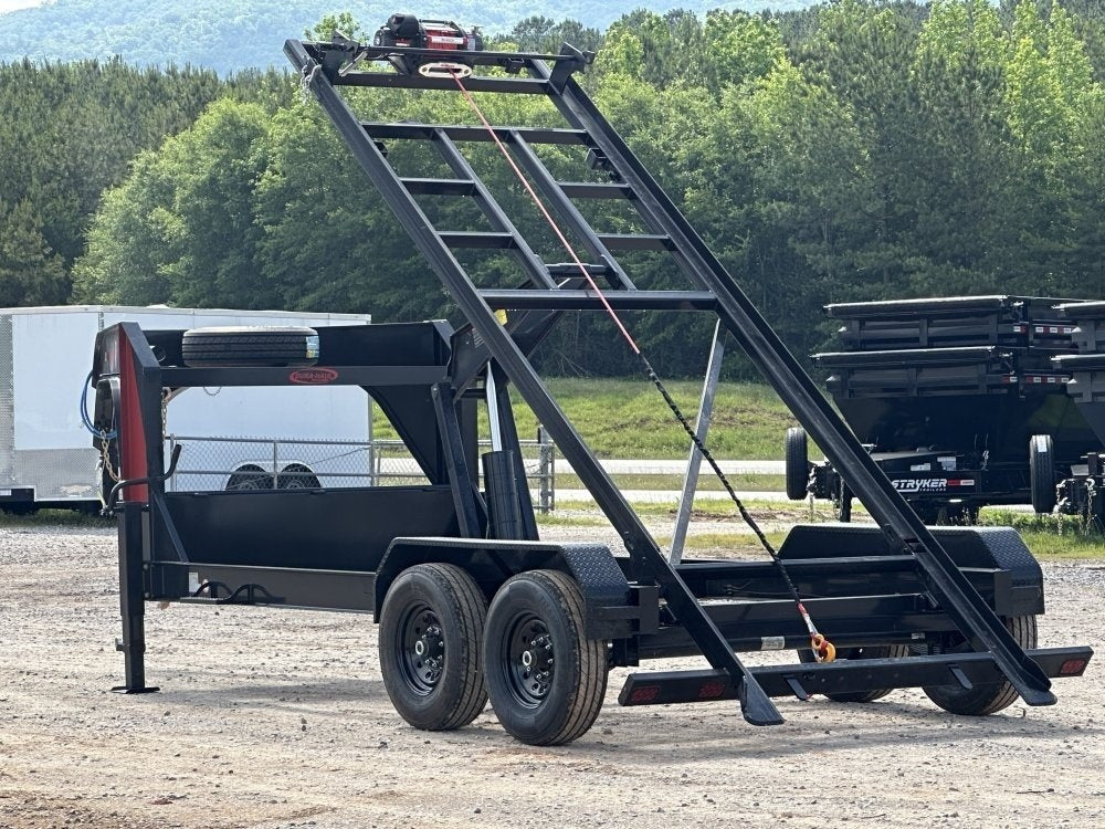 16' RKO GN Roll Off Base Trailer (2) 7K Axles, Winch - RO 16' Gooseneck/Roll Off Base Trailer - Stryker Dealership Group