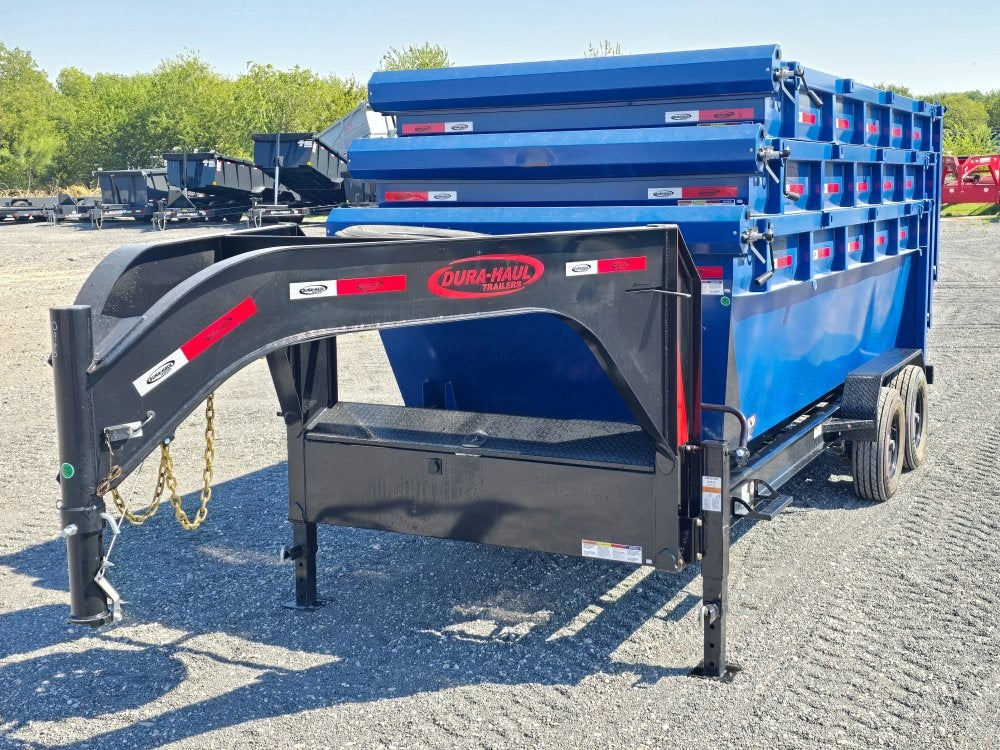 16' RKO GN Roll Off Base Trailer (2) 8K Axles, Winch - Roll Off Base Trailer/RO 16' Gooseneck - Stryker Dealership Group