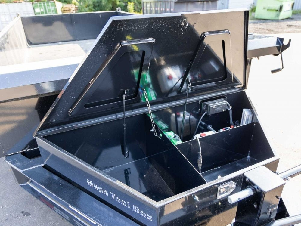 16' SDT Dump Trailer 36" Side Walls - 620 Scissor Lift - 3 Way Gate - Dump Trailers/Dump Trailers - Stryker Dealership Group