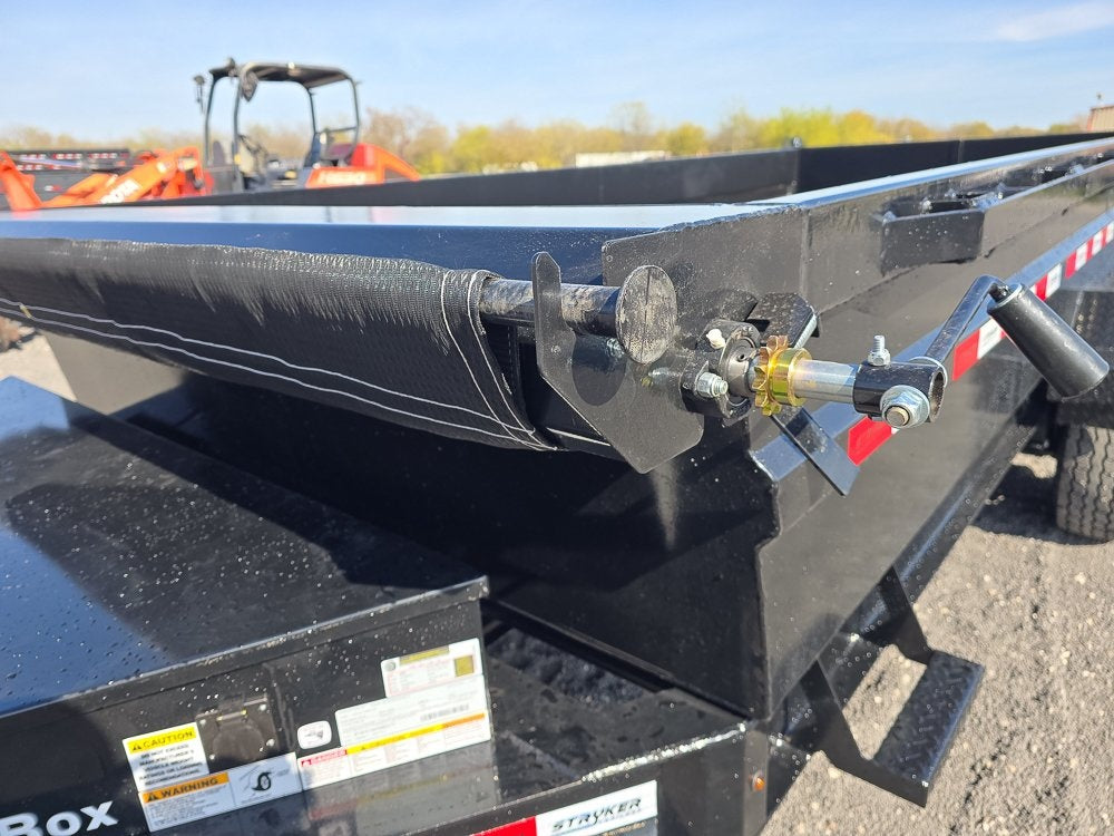 16' Stryker SDT Bumper Pull Dump Trailer 24" Side Walls - (2) 7k Axles - Bumper Pull Dump/Dump Trailers - Stryker Dealership Group