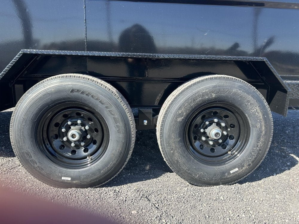 16' Stryker SDT Bumper Pull Dump Trailer 36" Side Walls - (2) 7k Axles - Bumper Pull Dump - Dump Trailers - Stryker Dealership Group