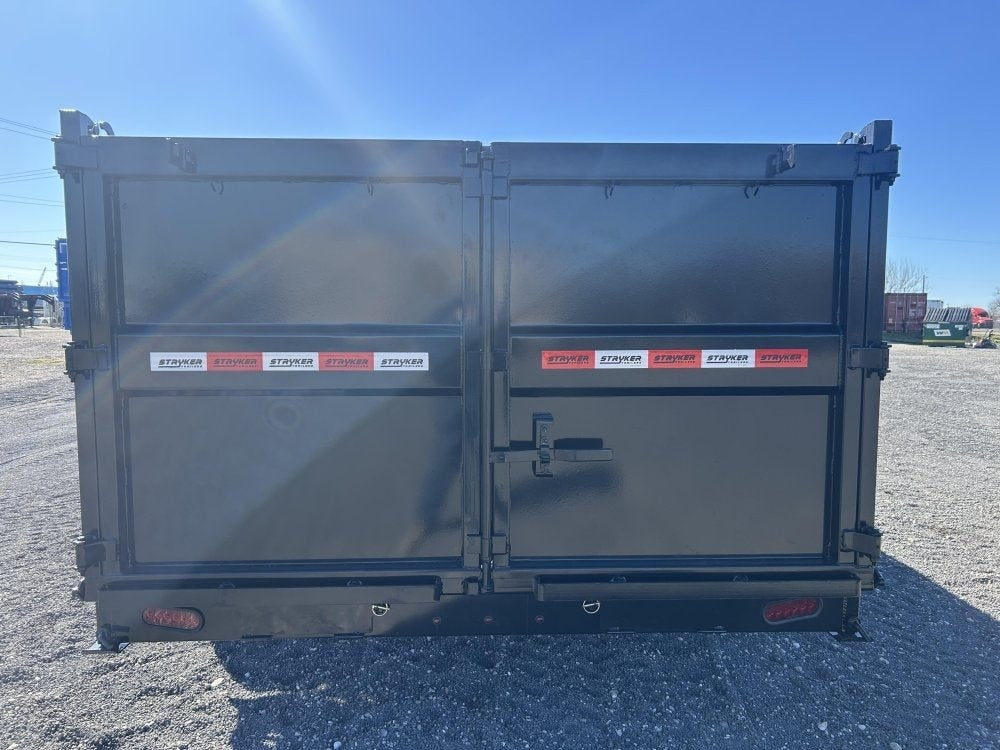 16' Stryker SDT Bumper Pull Dump Trailer 36" Side Walls - (2) 7k Axles - Bumper Pull Dump - Dump Trailers - Stryker Dealership Group