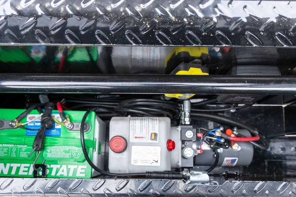 16' Stryker SDT Gooseneck Dump Trailer 24" Side Walls - (2) 7k Axles - Gooseneck Dump - Dump Trailers - Stryker Dealership Group