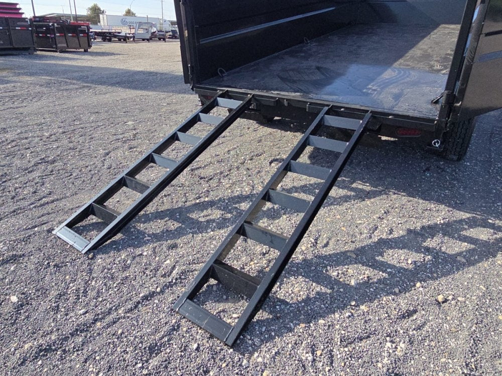 16' Stryker SDT Gooseneck Dump Trailer 36" Side Walls - (2) 8k Axles - Gooseneck Dump - Dump Trailers - Stryker Dealership Group