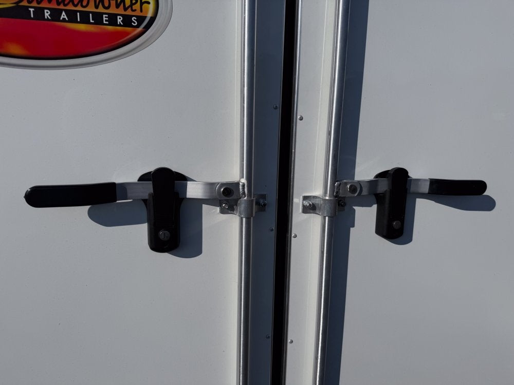 16' Sundowner 2 Horse Supertack - White - Porch Lights - 2 Horse/Horse Trailers - Stryker Dealership Group