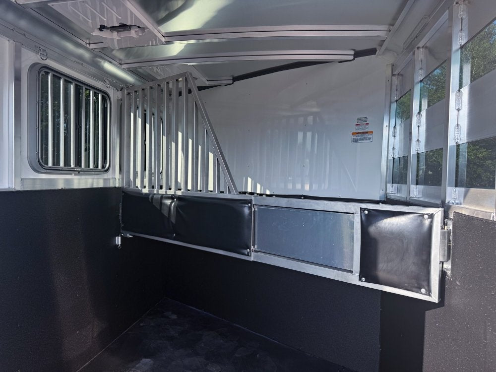 16' Sundowner 2 Horse Supertack - White - Porch Lights - 2 Horse/Horse Trailers - Stryker Dealership Group