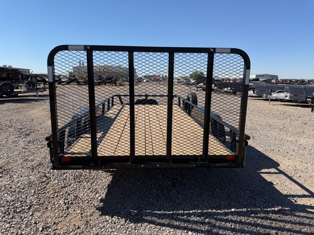 16' UTX Bumper Pull Utility (2) 3.5k Axles, 4' Mesh Flip Ramp - Utility & SXS - Stryker Dealership Group