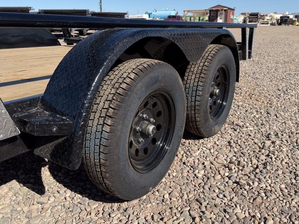 16' UTX Bumper Pull Utility (2) 3.5k Axles, 4' Mesh Flip Ramp - Utility & SXS - Stryker Dealership Group