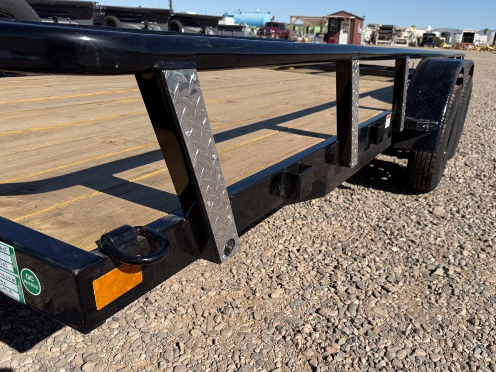 16' UTX Bumper Pull Utility (2) 3.5k Axles, 4' Mesh Flip Ramp - Utility & SXS - Stryker Dealership Group