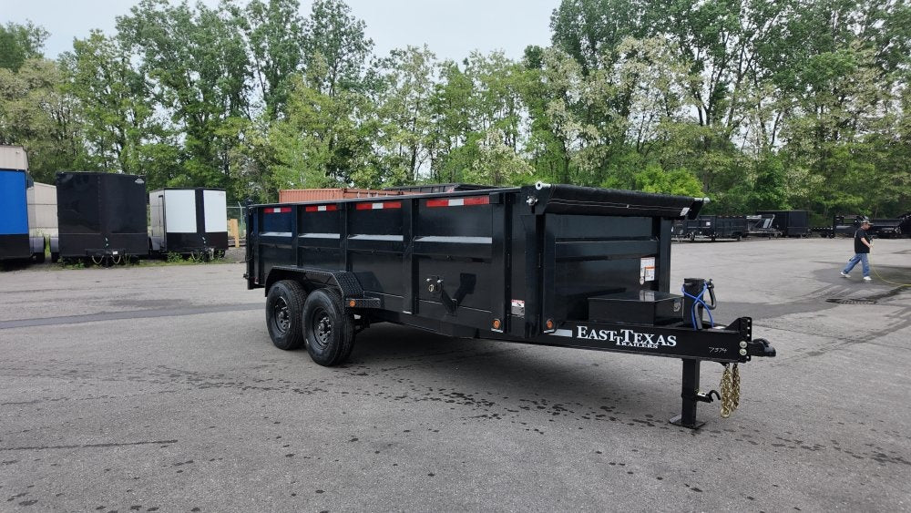 16' x 83" ET BP Dump Trailer 36" Sides - 8K Axles - 16k GVWR - Dump Trailers - Stryker Dealership Group