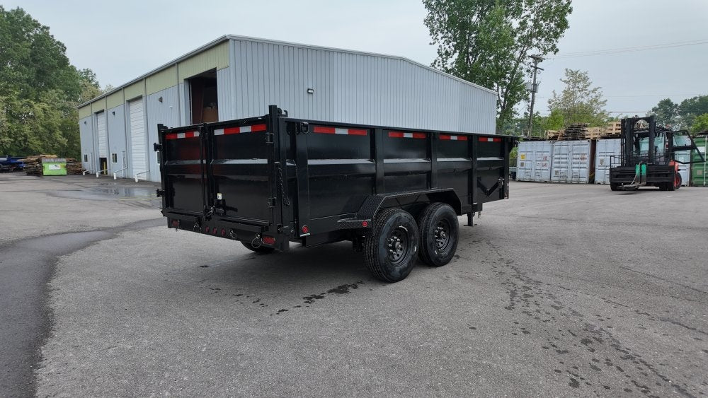 16' x 83" ET BP Dump Trailer 36" Sides - 8K Axles - 16k GVWR - Dump Trailers - Stryker Dealership Group