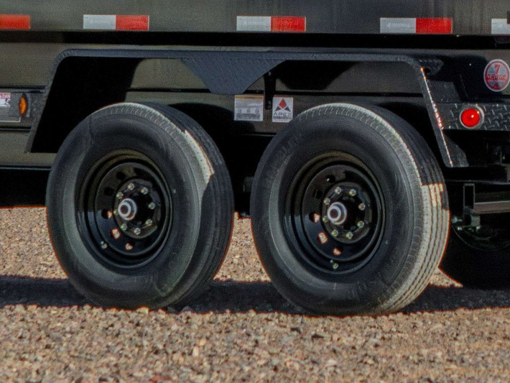 16' x 83" Iron Bull DTB Bumper Pull Dump Trailer 36" Side Walls - (2) 7,000 lb Axles - Bumper Pull Dump - Dump Trailers - Stryker Dealership Group