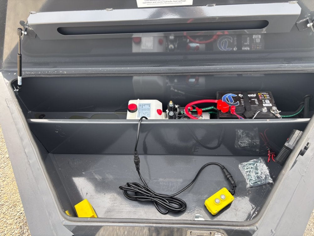 16' x 83" Iron Bull DWB Bumper Pull Dump Trailer 24" Side Walls - (2) 7,000 lb Axles - Bumper Pull Dump - Dump Trailers - Stryker Dealership Group