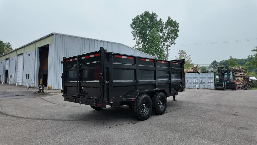 16' x 83" Telescopic Dump Trailer ET BP 48" Sides - 8K Axles - 16K GVWR - Dump Trailers - Stryker Dealership Group