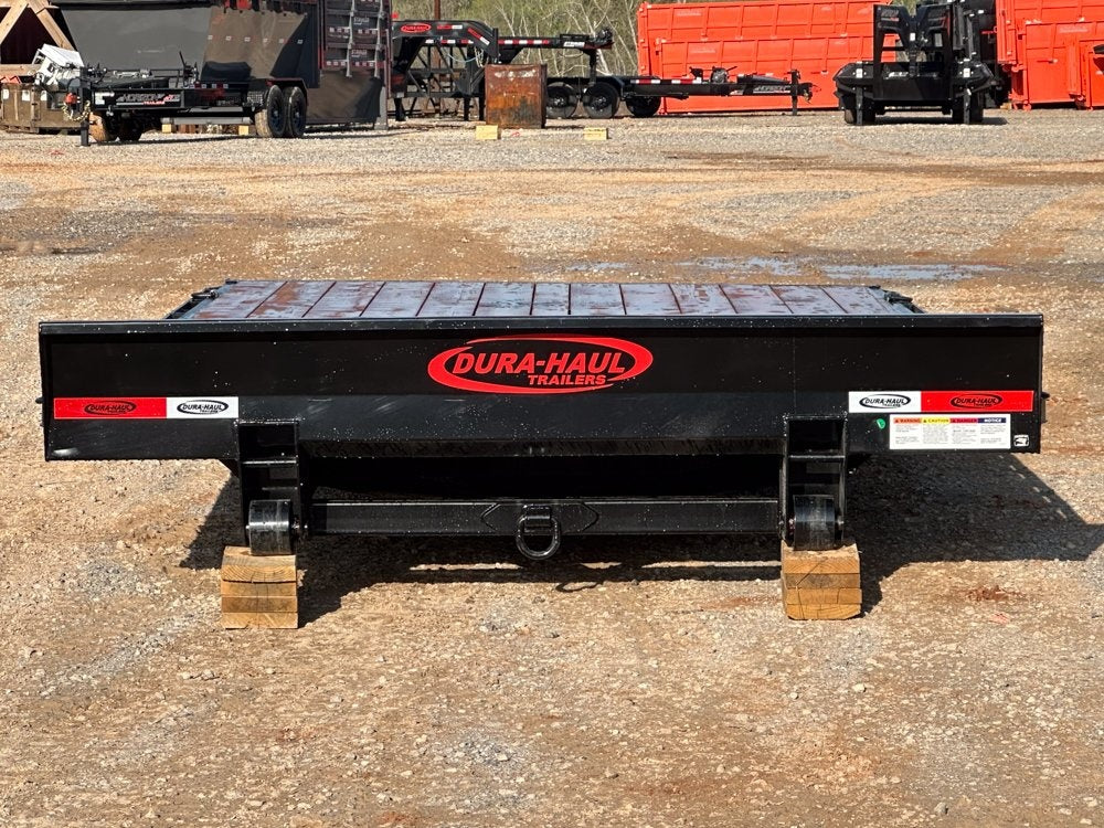 16' x 96" Flatbed Attachment 5' Rear Slide Out Ramps - Black - #8912-04 - Roll Off Deck/RO 16' Deck - Stryker Dealership Group