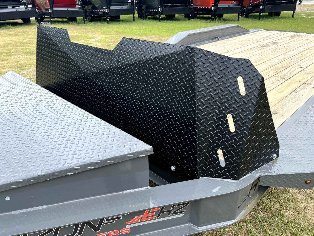 18' EHZ BP Equipment Trailer 2 - 7k Axles Slide in Ramps Drive Over Fenders - Equipment Trailers/Drive Over Fenders - Stryker Dealership Group