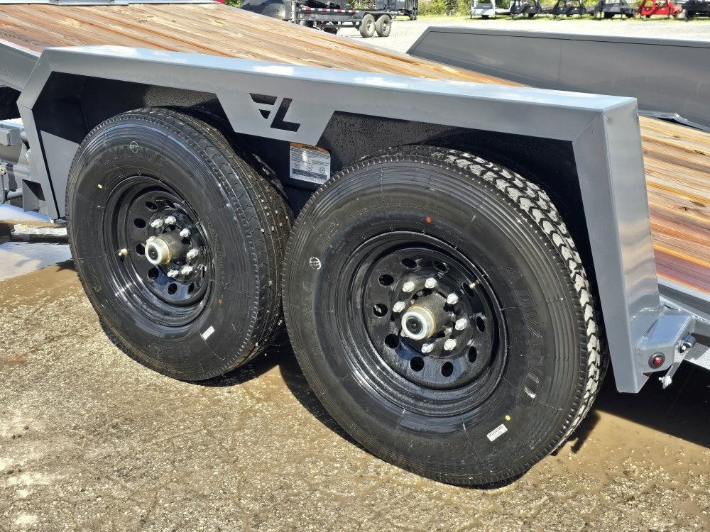 18' Tilt Trailer Lamar (2) 7K Axles 14K GVWR 10K Payload - Equipment Tilt - Stryker Dealership Group