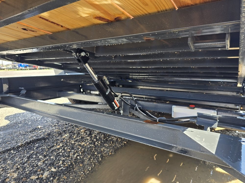 18' Tilt Trailer Lamar (2) 7K Axles 14K GVWR 10K Payload - Equipment Tilt - Stryker Dealership Group