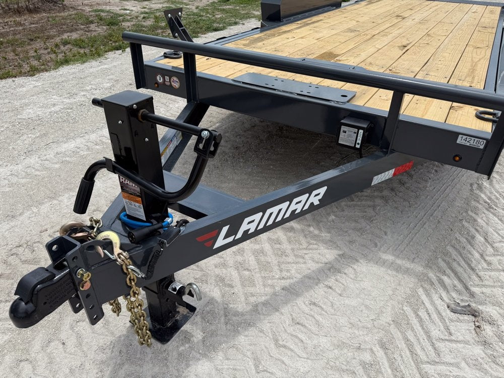 18' Tilt Trailer Lamar (2) 7K Axles 14K GVWR 10K Payload - Equipment Tilt - Stryker Dealership Group