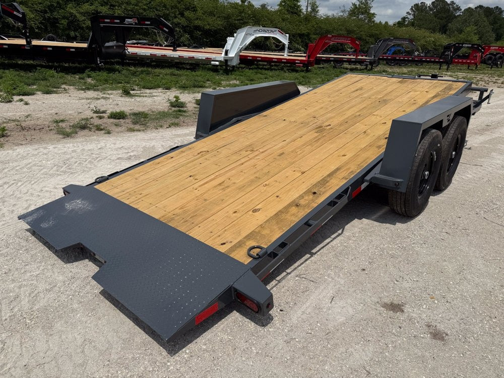 18' Tilt Trailer Lamar (2) 7K Axles 14K GVWR 10K Payload - Equipment Tilt - Stryker Dealership Group
