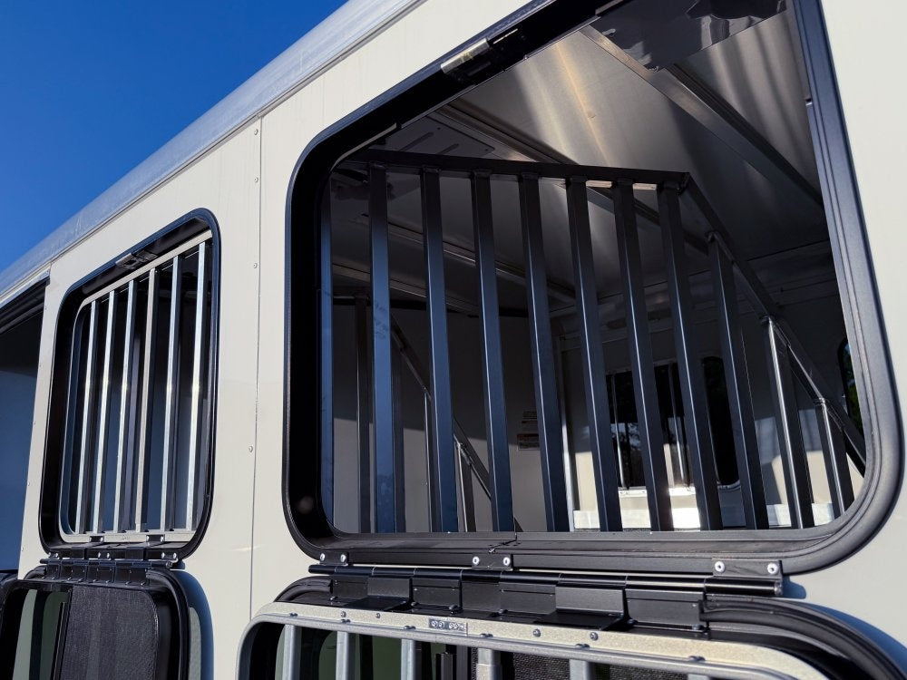 19' Sundowner Super Tack 3 Horse w/ Large Tack Room and Water Tank - White (2) 5,200lb Axles - 3 Horse/Horse Trailers - Stryker Dealership Group