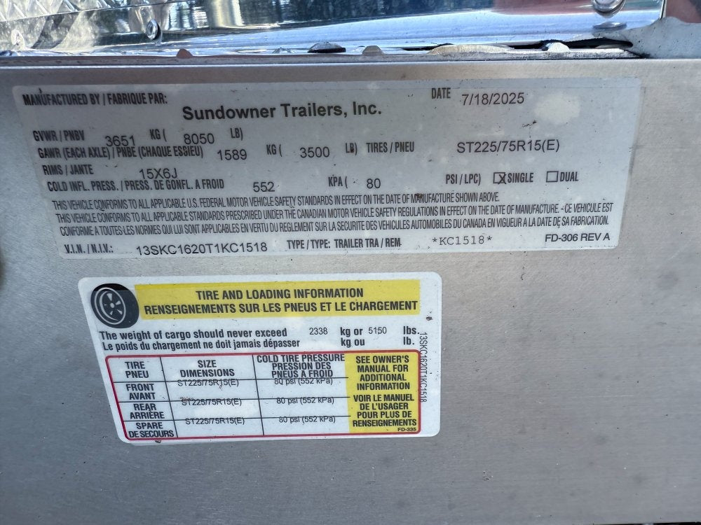 2026 Sundowner 3 Horse Super Sport - Silver - Feed Door and Window - 3 Horse/Horse Trailers - Stryker Dealership Group