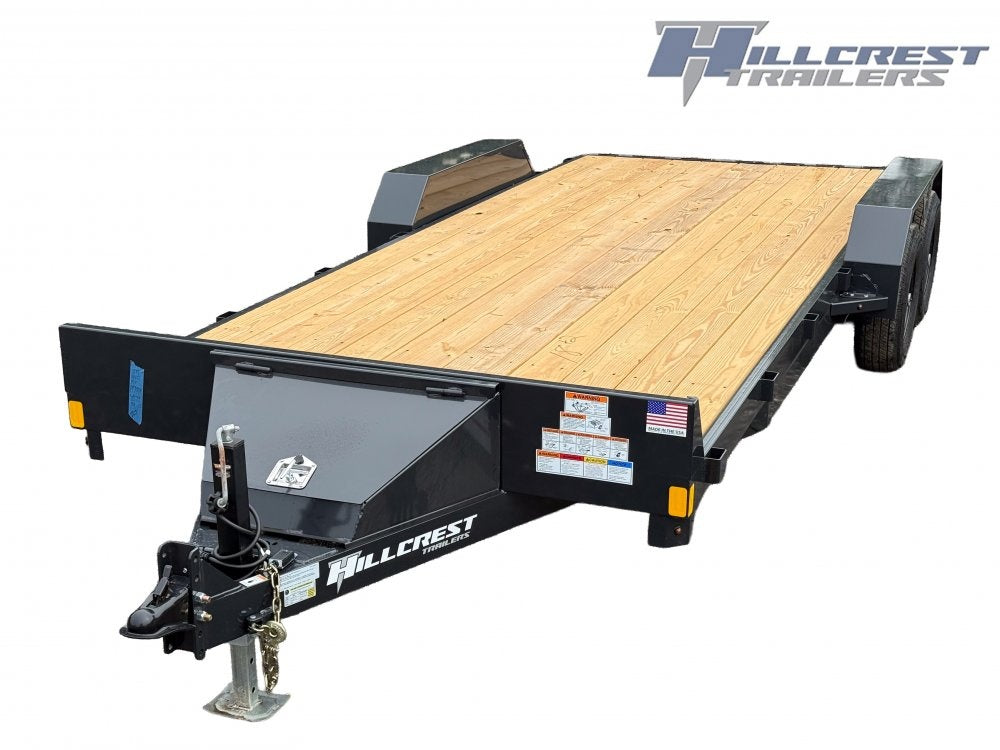 20' BP Car Hauler - 5K Axles - Slide In Ramps - Single Car - Stryker Dealership Group