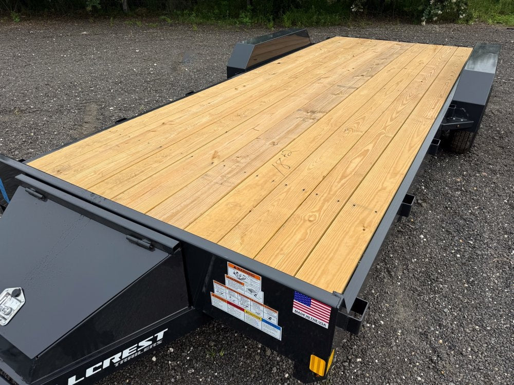 20' BP Car Hauler - 5K Axles - Slide In Ramps - Single Car - Stryker Dealership Group