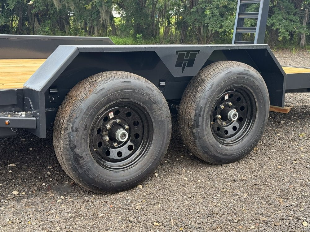 20' BP Car Hauler - 5K Axles - Stand Up Ramps - Single Car - Stryker Dealership Group