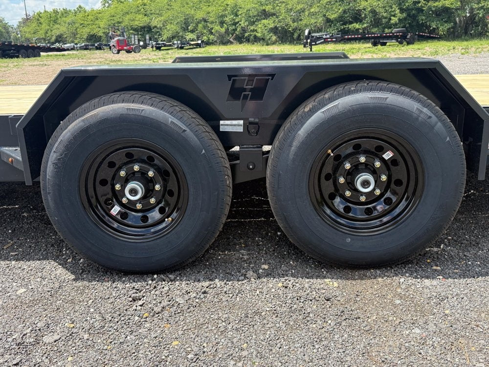 20' BP Equipment Trailer Stand Up Ramps - 7k Axles - Equipment Trailers - Stryker Dealership Group