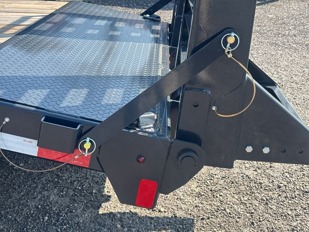 20' BP Equipment Trailer Stand Up Ramps - 8k Axles - Equipment Trailers - Stryker Dealership Group