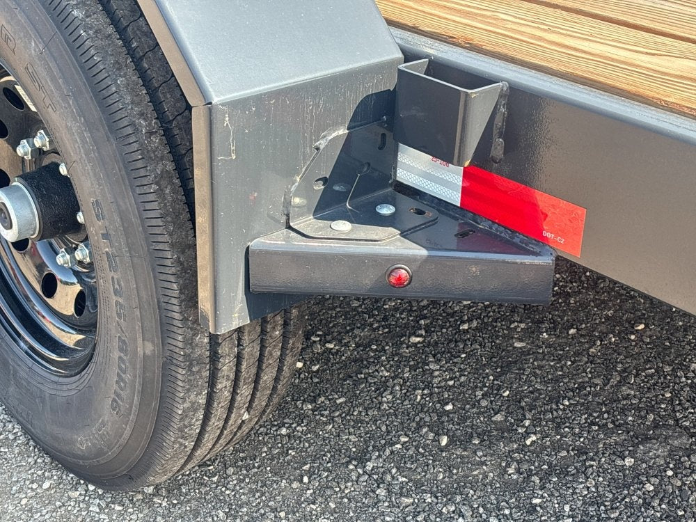 20' BP Equipment Trailer Stand Up Ramps - 8k Axles - Equipment Trailers - Stryker Dealership Group