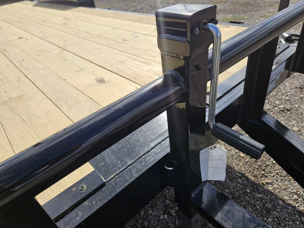 20' Car Hauler 6K Axles, Diamond Plate Fenders, Slide In Ramps - Pipe Top Rail - Stryker Dealership Group