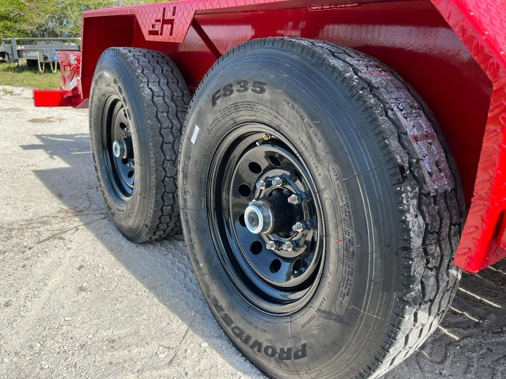 20' EHZ BP Equipment Trailer 2 - 7k Axles Mega Ramps - Equipment Trailers - Stryker Dealership Group