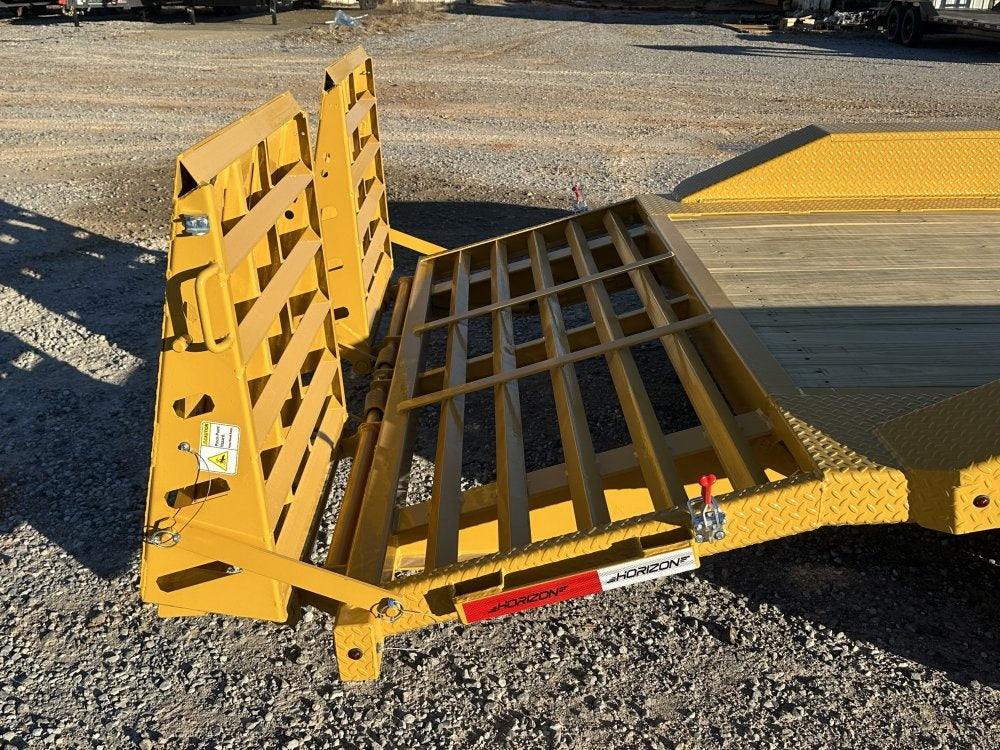 20' HEH Equipment Trailer (2) 10K Axles, Drive Over Fenders, 3' Dove W/ Mountain Ramps - Equipment Trailers/Drive Over Fenders - Stryker Dealership Group