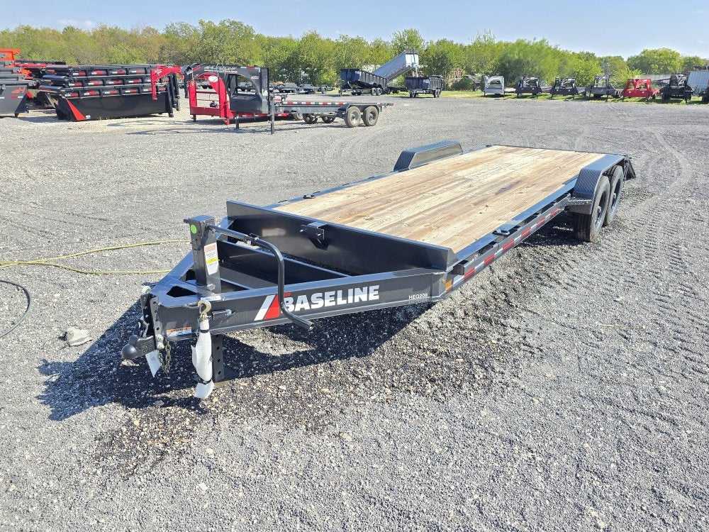 20' HEQ BP Equipment Trailer - 8K Axles - Equipment Trailers/Equipment Trailers - Stryker Dealership Group