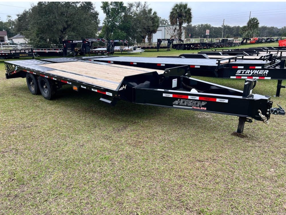 20' Horizon FTZ Bumper Pull Deckover Trailer Straight Deck - (2) 7k Axles - Bumper Pull Deckover/DO 7K SD - Stryker Dealership Group