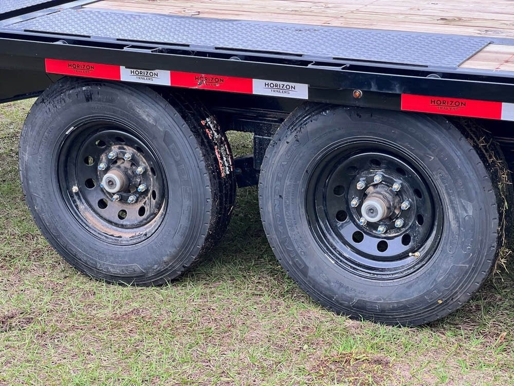 20' Horizon FTZ Bumper Pull Deckover Trailer Straight Deck - (2) 7k Axles - Bumper Pull Deckover/DO 7K SD - Stryker Dealership Group