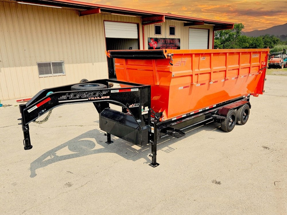 20' HRD GN Roll Off Base 2 - 10k Axles - 20' Gooseneck/Roll Off Base Trailer - Stryker Dealership Group